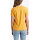 thumbnail image 2 of Reef Womens Roselle Classic Graphic T-Shirt gold L, 2 of 2