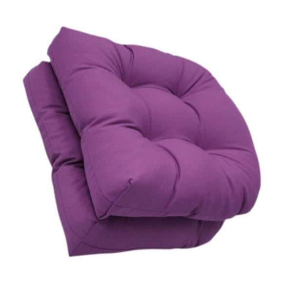 Cojín De Mimbre Para Asiento De Patio, Transpirable, Para Interior Y Exterior, Color Violeta
