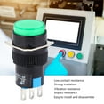 thumbnail image 1 of 5 uds interruptor de botón momentáneo LA16-11/AB6-M AC 250V 3A DC 30V 5A interruptor de botón redondo ANGGREK  Otros, 1 of 8