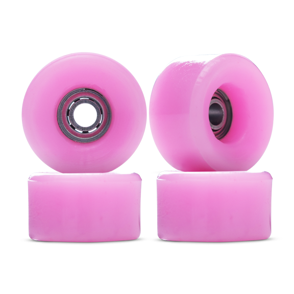 Dynamic Conical Cruiser Fingerboard Wheels - 64D Pink