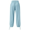 thumbnail image 2 of Aayomet Joggers For Men Mens Joggers Sweatpants Slim Fit Mens Jogger Pants, Sweatpants for Men with Zipper Pockets,Light Blue L, 2 of 4