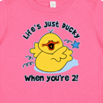thumbnail image 4 of Inktastic Life's Ducky 2nd Birthday Boys or Girls Baby T-Shirt, 4 of 5