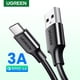 thumbnail image 2 of Cable USB C UGREEN tipo C Cable 3A Cable USB de carga rápida para Samsung S21 Xiaomi 11 Pro USB tipo C Cable de carga de datos USB C Tan Jianjun unisex, 2 of 2