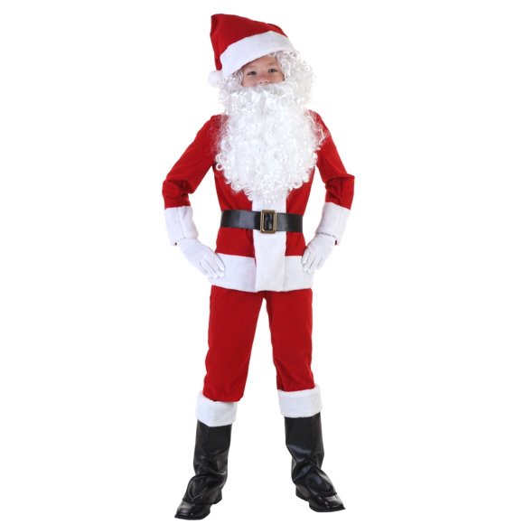 Child Santa Costume Kid's Santa Claus Suit Costume