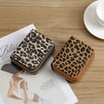 thumbnail image 5 of Fashion Leopard Print Women's Wallet Double Zipper Women's Short Wallet PU Leather Card Holder Multi Card Slot Wallet Large Capacity Card Bag Coin Purse, 5 of 9