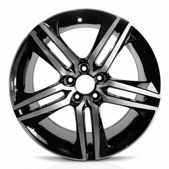 Wheel Rim for 2016-2017 Honda Accord 19 in Black Aluminum Rim Direct Fit