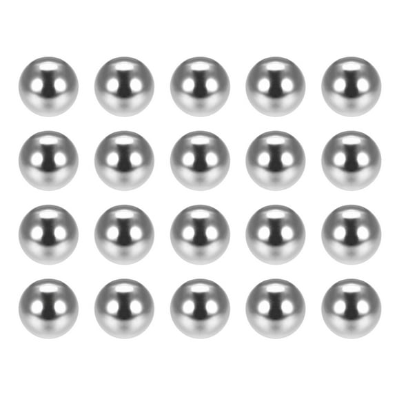Uxcell 0.43'' G25 Metric Bearing Precision Balls Chrome Steel Silver Tone 100pcs