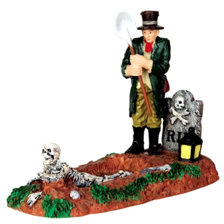 Lemax 42202 GRAVE DIGGER Spooky Town Figurine Halloween Decor Figure