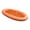 Orange, variant on Inflatable Dog Pool Float - Foldable & Puncture-Resistant Floating Bed for Pool, Portable Oval Raft Float Mat Pet Swimming Accessory, Pet-Friendly Outdoor Fun.