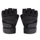 thumbnail image 1 of Guantes tácticos de medio dedo para deportes al aire libre, protección y calidez (negro, talla XL), 1 of 5