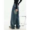 thumbnail image 5 of EMMIOL Women's Y2K Barrel Baggy Jeans Stretch High Waist Wide Leg Jeans Vintage Boyfriend Denim Pants, 5 of 8