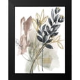 thumbnail image 2 of Goldberger, Jennifer 12x14 Black Modern Framed Museum Art Print Titled - Bundled Leaves I, 2 of 5