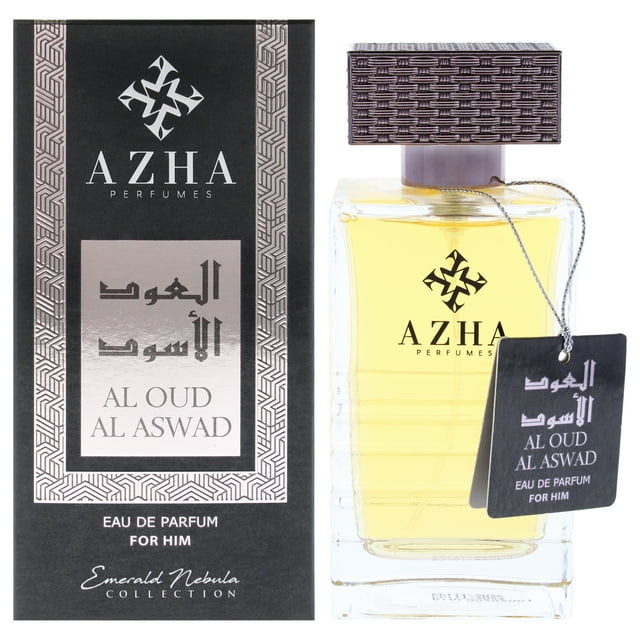 Colección Nebulosa Esmeralda - Al Oud Al Aswad de Azha para hombre - EDP en spray de 100 ml