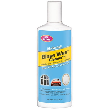 Glass Wax Glass Cleaner and Polish (Best Pre Wax Cleaner)
