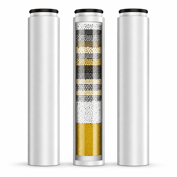 3 Pack Replacement Filter Cartridges, 4.37-Inch Multi-Layer Filters