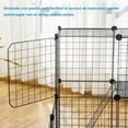 thumbnail image 4 of Parque para mascotas 36 piezas corral de metal con puerta para perro valla para animales pequeños conejos cerca para jardín, 4 of 7