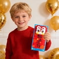 thumbnail image 6 of 2026 Chinese New Year Red Envelopes, Chinese Traditional Lucky Money Hong Bao Lion Plush Red Envelope Pockets for 2026 Spring Festival, Lunar New Year Gifts Red Envelope, 6 of 8