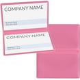 thumbnail image 6 of StoreSMART - Pink Folding Business Card Holders - 20 Pack - Polypropylene Plastic (RPP2915P-20), 6 of 10