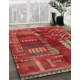 thumbnail image 2 of Ahgly Company Indoor Rectangle Abstract Red Oriental Area Rugs, 5' x 8', 2 of 6