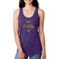 thumbnail image 1 of Friendship Day Gold Glitter Racerback Tank Women -Image by Shutterstock, Female Large, 1 of 4