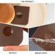 thumbnail image 4 of 6pcs Plastic Pan Scrapers Pan Cleaner Tools Durable Pot Scrapers Kitchen Accessories, 4 of 6