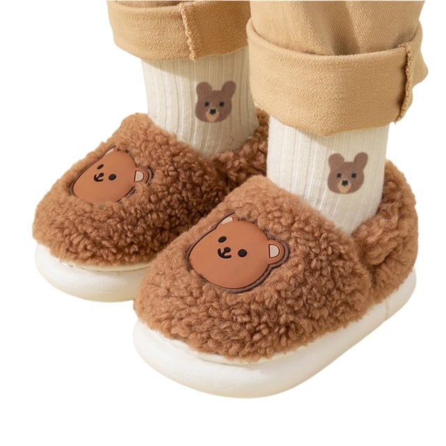 Pantuflas Suaves Y Peludas Szdfgghjgy (café 220(鞋内长20.5cm))