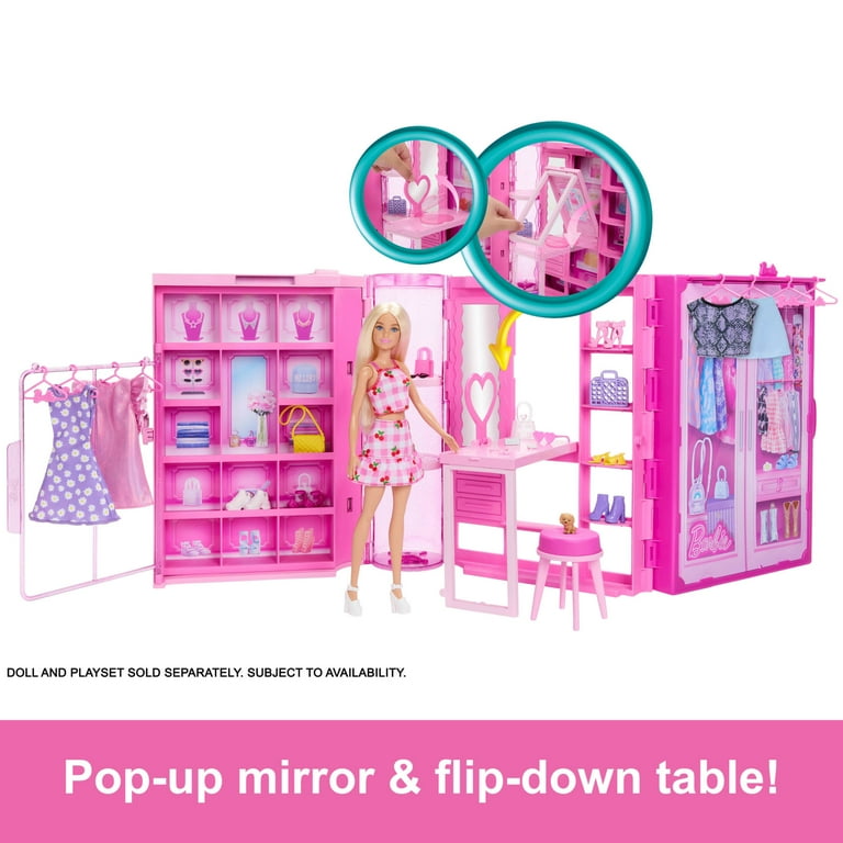 Walmart barbie dream closet hotsell