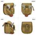 thumbnail image 3 of RV Molle-bolsa táctica para tirachinas, catapulta militar, bolsa de almacenamiento para caza al aire libre (marrón), 3 of 5