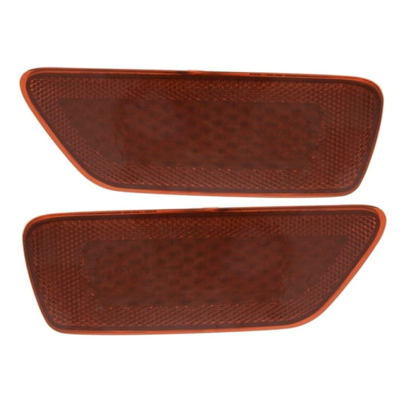 KAIHUIXING Bumper Reflector Set for Dodge for Journey 2011-2020,for Jeep for Compass 2011-2017 for Grand Cherokee 2011-2021 Rear Left & Right 2pc