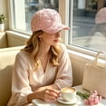 thumbnail image 6 of Limited Edition 2026 Garden Morning Baseball Cap, Cotton Hummingbird Flowers Hat, Lightweight Breathable Adjustable Baseball Hat, 6 of 6