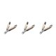 thumbnail image 1 of Vogacara Nail Art Nipper Acero inoxidable Uña de los pies Uña Pedicura Salón portátil Bolsillo Pie Nariz doblada Alicates Tijeras Type1 NO1, 1 of 6