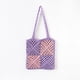 thumbnail image 3 of Zhuge Bolso de hombro tejido para mujer, bolso de mano tejido, bolso de mano tejido elegante para playa de verano, bolsos de hombro de 9,44 x 0,39 x 9,44 pulgadas (caqui), 3 of 4