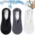 thumbnail image 1 of Calcetines de malla de seda de hielo de alta gama, calcetines de barco invisibles ultrabajos y finos, antideslizantes, transpirables, finos, invisibles, 1 of 7