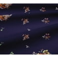 thumbnail image 2 of oneOone Cotton Jersey Blue Fabric Florals Sewing Fabric By The Yard Printed Diy Clothing Sewing Supplies 58 Inch Wide, 2 of 6