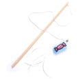 thumbnail image 4 of Bangcool Cat Wand Toy Funny Interactive Adorable Cat Teaser Toy Kitten Play Toy with Bell, 4 of 6