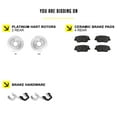 thumbnail image 2 of Hart Brakes Rear Brakes and Rotors Kit, 2 of 5
