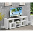 thumbnail image 2 of Pemberly Row 60-inch TV Stand with Storage Cabinets and Shelves in White Wood, 2 of 6