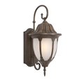 thumbnail image 2 of Yosemite Home Decor Merili 1 Light Exterior Aluminum Wall Mount Light in Brown, 2 of 4