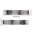 thumbnail image 3 of Rubber Bicycles Handlebar Grips Comfortable Nonslip Cycling Handle Grips Mountain Bike Shock Absorption Handle Cover, 3 of 9