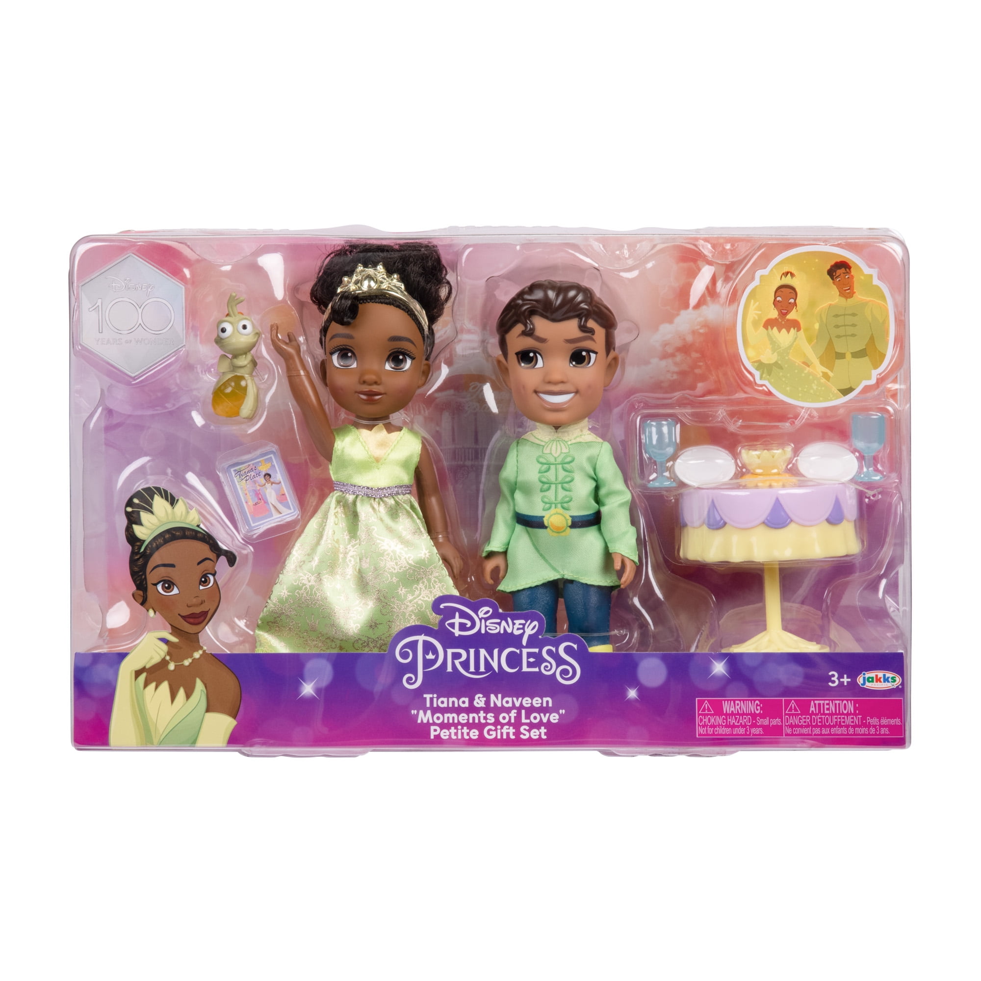 Disney Princess Tiana & Naveen Moments if Love Petite Gift Set Toy New With Box