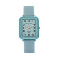 thumbnail image 2 of Resicozy Women's Silicone Watches Quartz Classic Silicone Strap Wrist Watches Water Resistance and Lightweight Watches Light Blue, 2 of 3