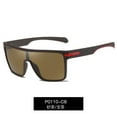 thumbnail image 1 of P0110  Personalized Siamese Large Frame Sunglasses Men‘s Trendy Driving Polarized Sunglasses, 1 of 7
