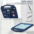 thumbnail image 4 of Ancove Kids Case for Onn 11 inch Tablet Pro 2024 (100146660) ,Shockproof Light Weight Stand Handle Kids EVA Cover for Onn 11 inch Tablet Pro 2024,Navyblue, 4 of 8