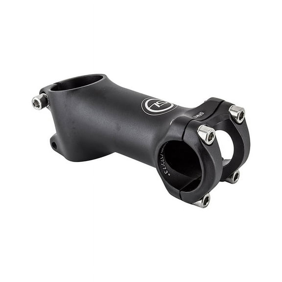 Sunlite Threadless Stem Bar Clamp 26mm 80mm  /-17 Deg Black Aluminum Road Bike