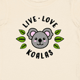 thumbnail image 4 of Inktastic Live Love Koalas Boys or Girls Baby T-Shirt, 4 of 5