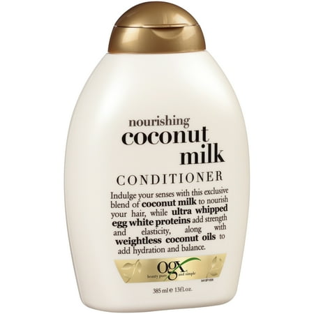 OGX Nourishing Conditioner + Coconut Milk, 13.0 FL OZ