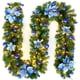 thumbnail image 3 of 2.7m Christmas Rattan Wreath LED Light Luxury Christmas Decorations Garland Decoration Rattan with Lights Xmas Home Party, 3 of 5