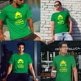 thumbnail image 3 of Greenyef Graphics I Paused My Game to Be Here Gamer Gift Funny Tee Men's T-Shirt Style-36 (Antique Irish & Yellow, X-Large), 3 of 6