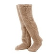 thumbnail image 2 of Calcetines sobre la , calentadores de piernas, cálidos y acogedores, zapatillas de lana súper suaves, 90cm Yuyangstore  Calcetines largos y peludos, 2 of 8