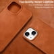thumbnail image 3 of Funda de piel auténtica KeziHome para iPhone 15 de 6.1 pulgadas, 3 of 7
